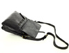 MARCO MAZZINI Torebka skórzana messenger retro bag czarny