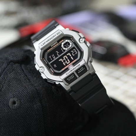 ZEGAREK MĘSKI CASIO Sports WS-1400H-1B + BOX (zd271a)