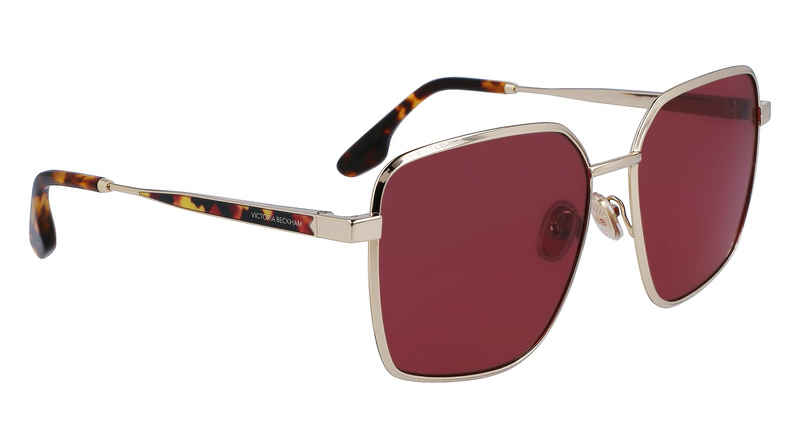 Okulary VICTORIA BECKHAM VB234S-712. Okulary przeciwsłoneczne, Kolor złoty. Kobieta.