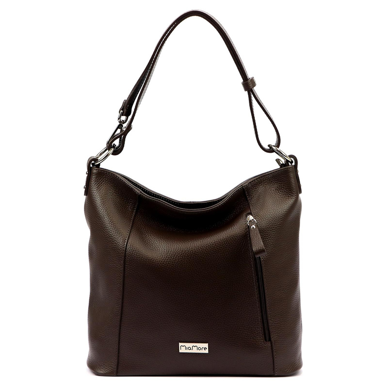 Damska torebka ze skóry naturalnej MiaMore 01-045 DOLLARO