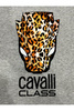 SZARY BLUZA BEZ ZAMKA DAMSKA KLASY CAVALLI