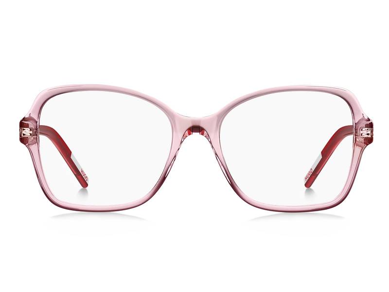 Okulary HUGO HG1267C48F317. Okulary, Kolor czerwony. Kobieta.