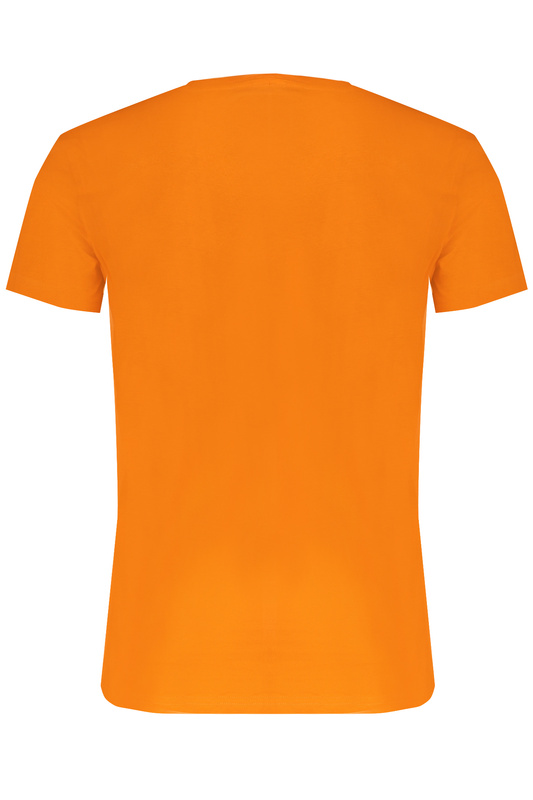 T-SHIRT MĘSKI Z KRÓTKIM RĘKAWEM TRUSSARDI POMARAŃCZOWY