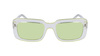 Okulary KARL LAGERFELD KL6101S-970. Okulary przeciwsłoneczne, Kolor przezroczysty. Unisex.