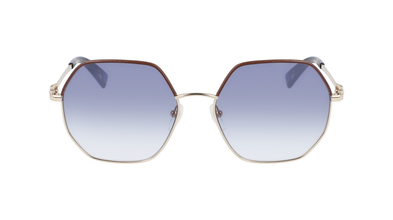 Okulary LONGCHAMP LO140SL-719. Okulary przeciwsłoneczne, Kolor złoty. Kobieta.