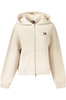 TOMMY HILFIGER BLUZA DAMSKA Z ROZPINANYM SUWAKIEM BEŻOWA