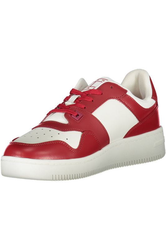 CZERWONE BUTY SPORTOWE MĘSKIE TOMMY HILFIGER