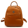 Gregorio damski miejski plecak-torebka skóra naturalna z kieszeniami
