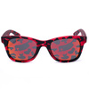 Okulary ITALIA INDEPENDENT 0090-142-142. Okulary przeciwsłoneczne, Kolor czerwony. Unisex.