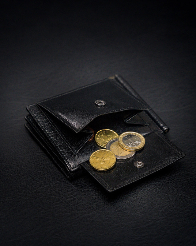 Rovicky portfel skóra naturalna etui na dokumenty pionowy składany