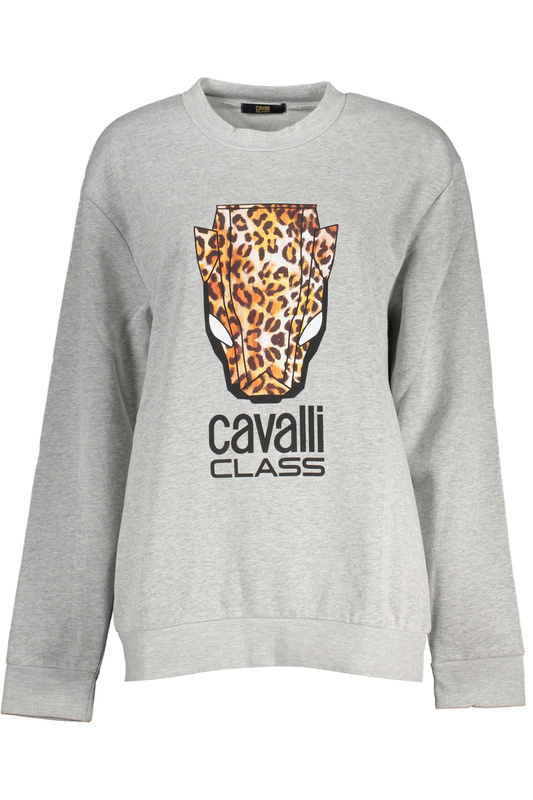 SZARY BLUZA BEZ ZAMKA DAMSKA KLASY CAVALLI