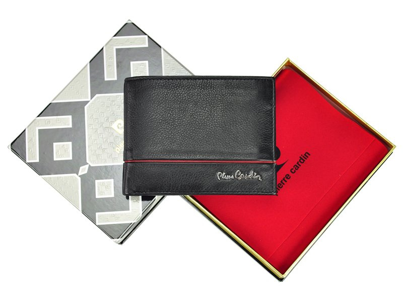 Skórzany męski portfel Pierre Cardin SAHARA TILAK15 8806