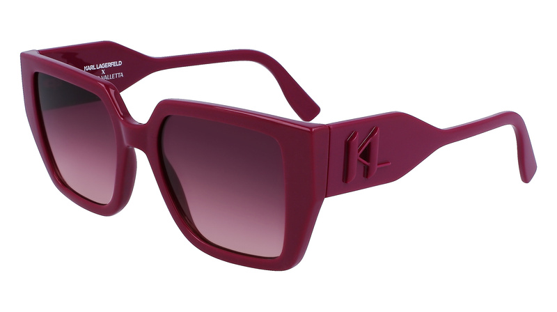 Okulary KARL LAGERFELD KL6098S-501. Okulary przeciwsłoneczne, Kolor różowy. Kobieta.