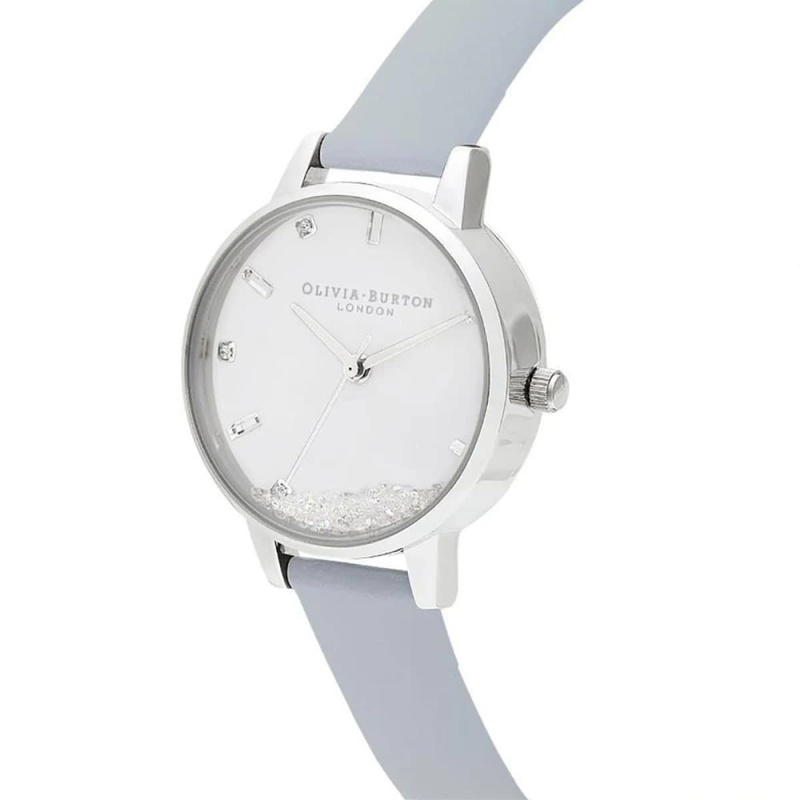 Zegarek OLIVIA BURTON OB16SG07. Kwarcowy, Kolor srebrny. Kobieta.