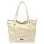 Duża damska shopperbag skórzana z kieszeniami torebka na ramię MiaMore