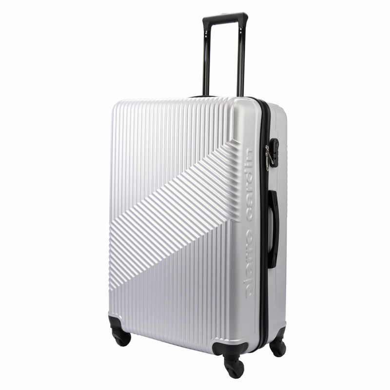 Mocna walizka damska z ABSu Pierre Cardin DIBAI06 1630 Z x3