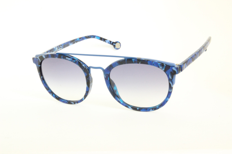 Okulary CAROLINA HERRERA SHE74106DQ. Okulary przeciwsłoneczne, Kolor niebieski. Kobieta.