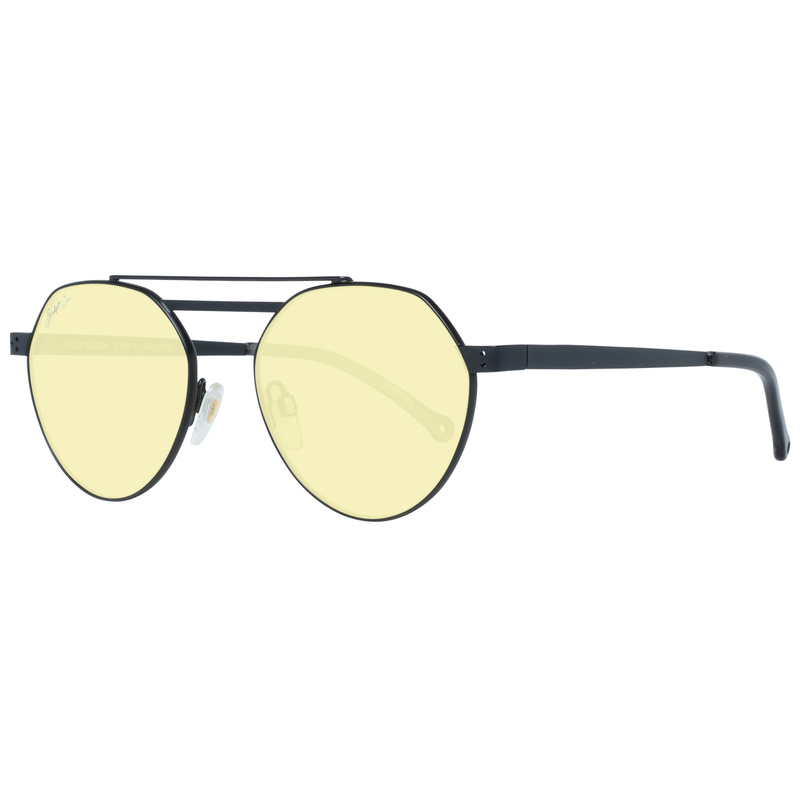 Okulary HALLY&SON HS691-52S03. Okulary przeciwsłoneczne, Kolor czarny. Unisex.