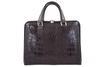 Torba na laptopa damska skórzana Barberinis - Brązowa ciemna