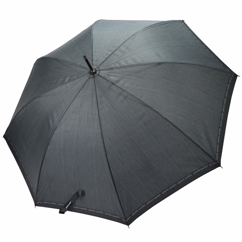 Wytrzymały długi parasol rozkładany trwały i odporny marki Pierre Cardin