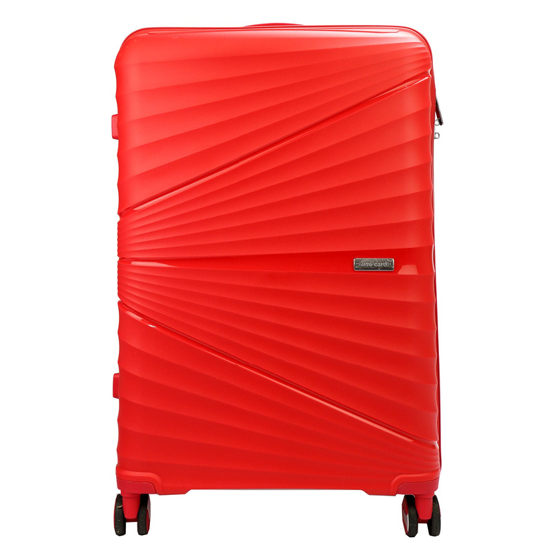 Mocna walizka damska z ABSu Pierre Cardin LEE01 PP02 102 x3 Z