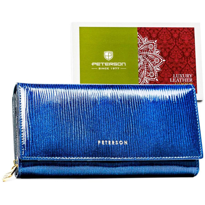 Skórzany damski portfel Peterson PTN 42106-PR