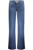 SPODNIE DAMSKIE GUESS JEANS W KOLORZE NIEBIESKIM