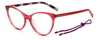 Okulary M MISSONI MMI-0009-8CQ. Okulary, Kolor Cherry. Kobieta.