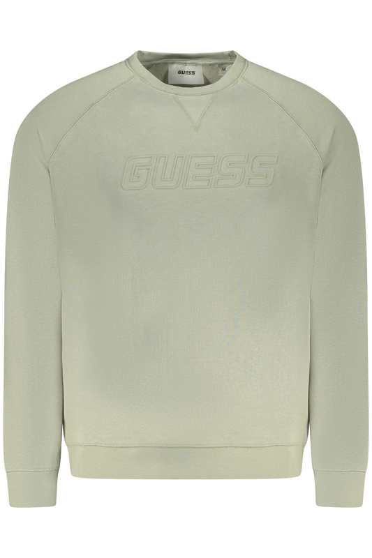 GUESS JEANS BLUZA BEZ ZAMKA MĘSKA ZIELONA
