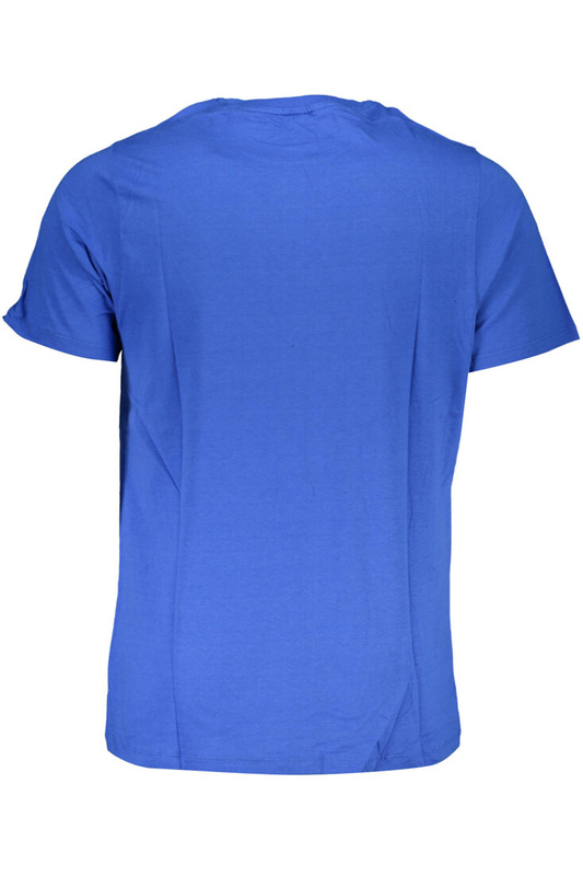GIAN MARCO VENTURI T-SHIRT MĘSKI Z KRÓTKIM RĘKAWEM NIEBIESKI