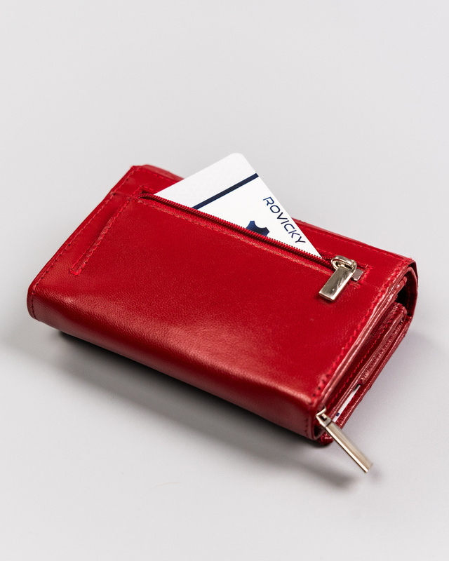 Skórzany damski portfel Rovicky R-RD-02-GCL-Q