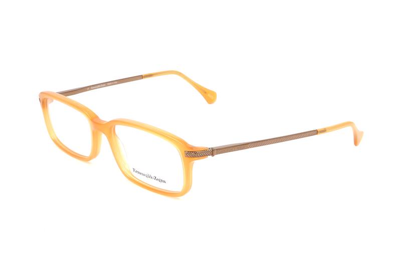 Okulary ERMENEGILDO ZEGNA VZ351906DS. Okulary, Kolor żółty. Mężczyzna.