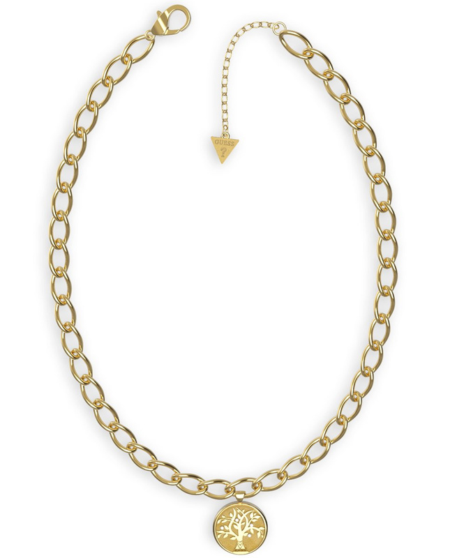 Biżuteria GUESS JUBN01432JWYG. Naszyjnik, Kolor złoty. Kobieta.