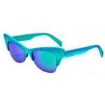 Okulary ITALIA INDEPENDENT 0908-022-030. Okulary przeciwsłoneczne, Kolor niebieski. Kobieta.