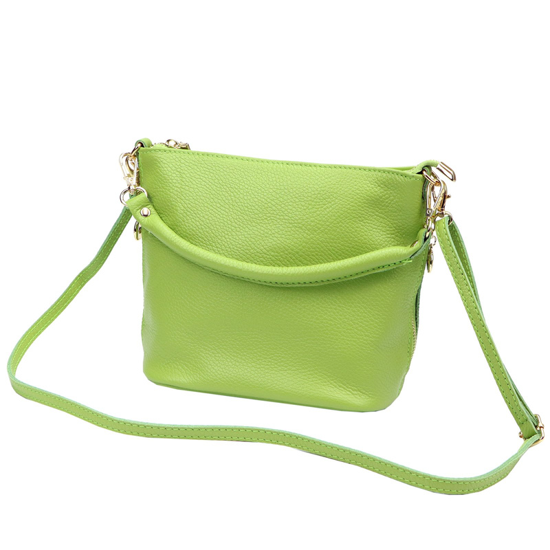 Patrizia damska torebka na ramię skóra naturalna torba z kieszenią