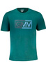 GIAN MARCO VENTURI ZIELONY T-SHIRT MĘSKI Z KRÓTKIM RĘKAWEM