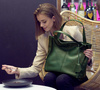 Modna torebka damska skórzany shopper bag - MARCO MAZZINI Portofino Max ciemny zielony