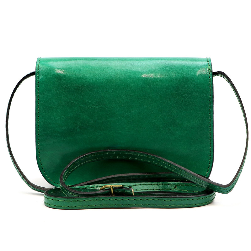 Skórzana damska listonoszka przez ramię minimalistyczna premium Florence