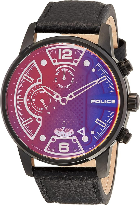 Zegarek POLICE PEWJF2203306S. Kwarcowy, Kolor czarny. Mężczyzna.