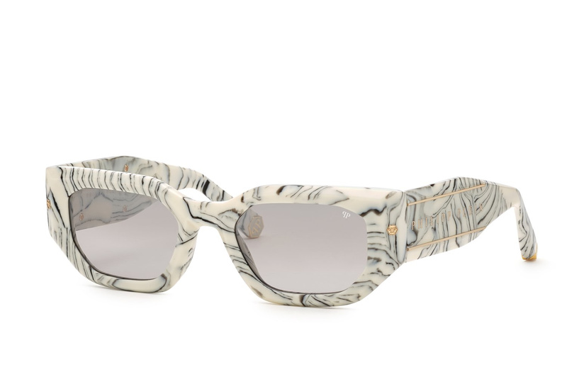 Okulary PHILIPP PLEIN SPP066M5109YL. Okulary przeciwsłoneczne, Kolor beżowy. Kobieta.