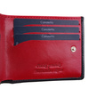 Czarny portfel skórzany Canaletto z ochroną RFID – elegancja i funkcjonalność na co dzień PD1167s163165 RFID