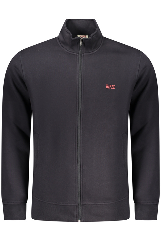 M�SKA NIEBIESKA BLUZA Z ROZPINANYM NA ZAMEK RIFLE