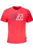 CZERWONY T-SHIRT MĘSKI Z KRÓTKIM RĘKAWEM GIAN MARCO VENTURI
