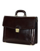 Teczka męska ciemny brąz LORENZ