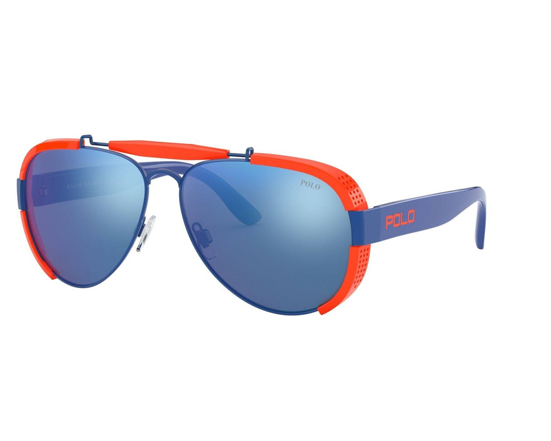 Okulary POLO RALPH LAUREN P312994035560. Okulary przeciwsłoneczne, Kolor niebieski. Unisex.