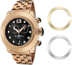 Zegarek GLAM ROCK GR32156. Kwarcowy, Kolor czarny. Kobieta.