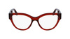 Okulary VICTORIA BECKHAM VB26465316610. EYEGLASSES, Kolor czerwony. Kobieta.