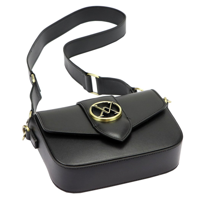 Luka damska listonoszka skóra naturalna torebka przez ramię z klapą