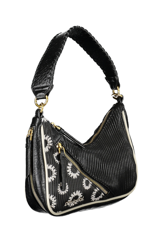 CZARNA TORBA DAMSKA DESIGUAL