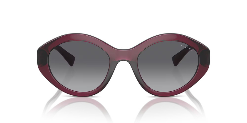 Okulary VOGUE VO5576SB2989T. Okulary przeciwsłoneczne, Kolor czerwony. Kobieta.